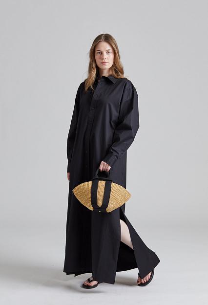 FWSS Coastal Shirt Dress Black 