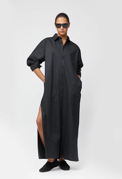 FWSS Coastal Shirt Dress Black