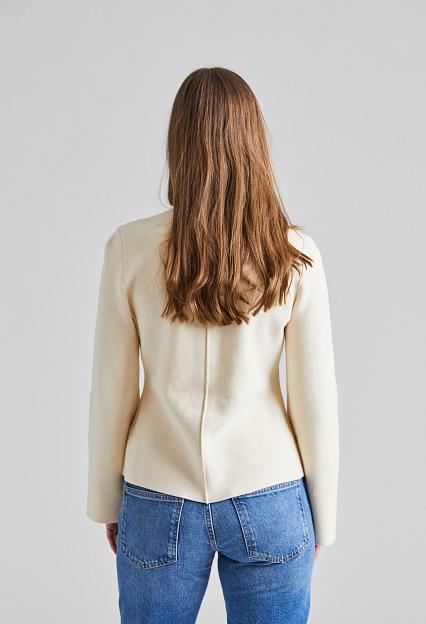 FWSS Milano Knit Blazer Cream