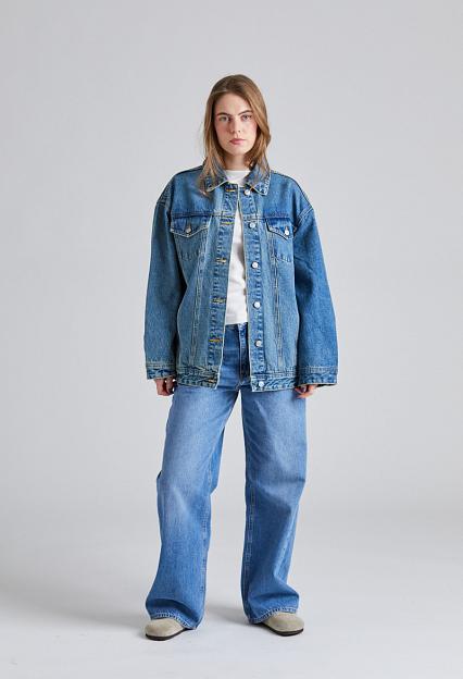 FWSS Oversized Classic Denim Jacket Stonewashed Blue 