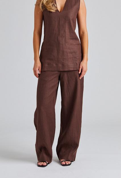 Faithfull The Brand Meave Trouser Bistre 