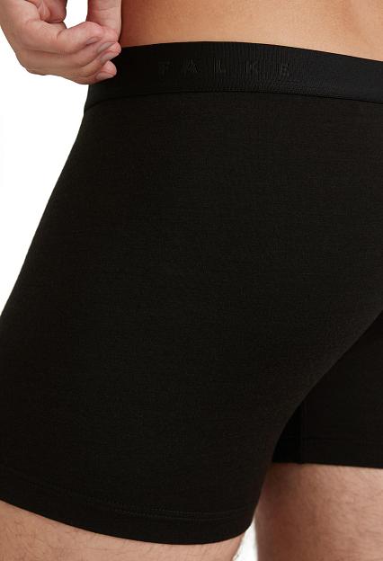 Falke Daily Clima Wool Boxer Briefs Black