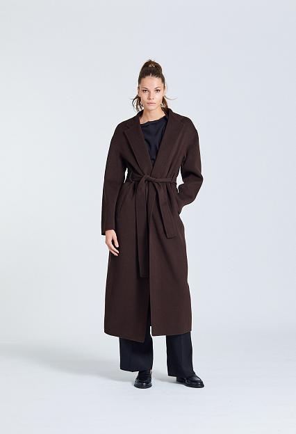 Filippa K Alexa Coat Dark Chocolate