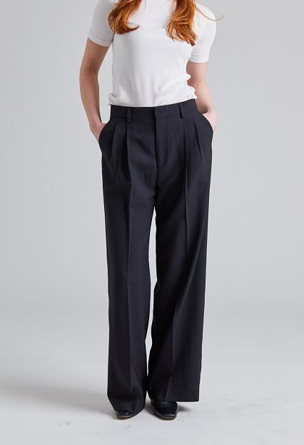 Filippa K Darcey Wool Trousers Black 