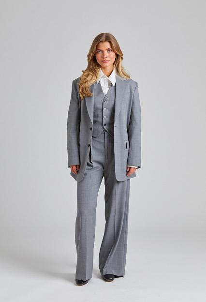 Filippa K Davina Blazer Grey Melange 