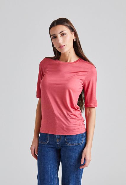Filippa K Elena Tee Light Raspberry 