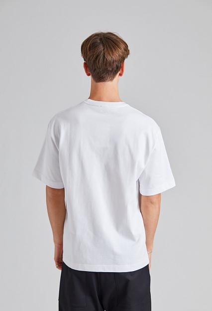 Filippa K Heavy Crewneck Tee Mono White