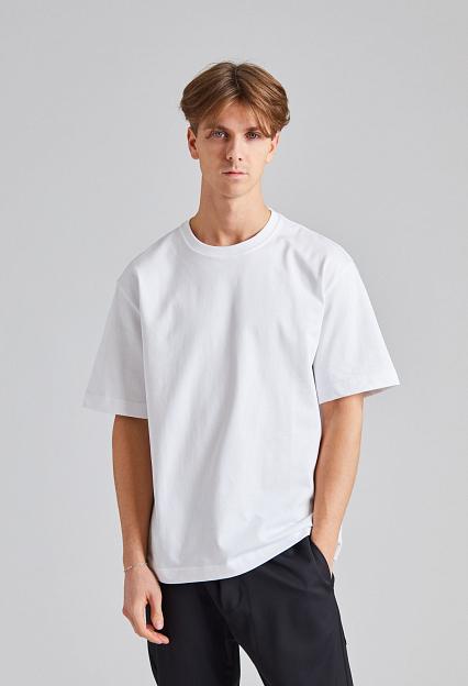 Filippa K Heavy Crewneck Tee Mono White