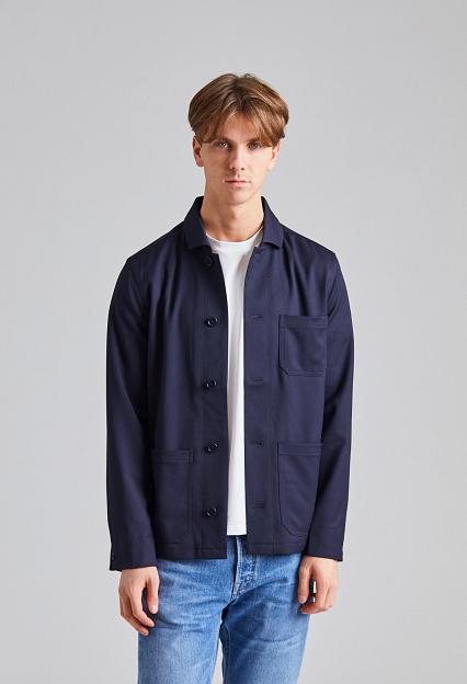 Filippa K Louis Gabardine Jacket Navy