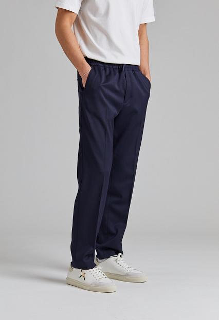 Filippa K Relaxed Wool Trousers Navy