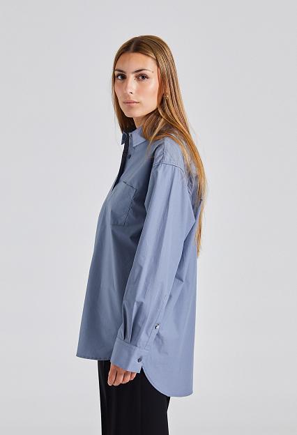 Filippa K Sammy Shirt Grey Blue