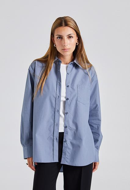 Filippa K Sammy Shirt Grey Blue