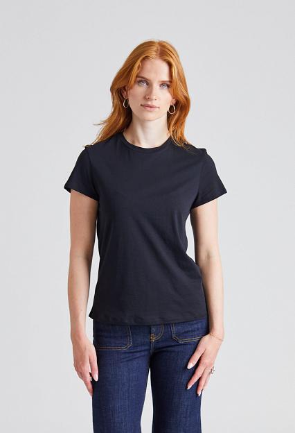Filippa K Soft Cotton Tee Black