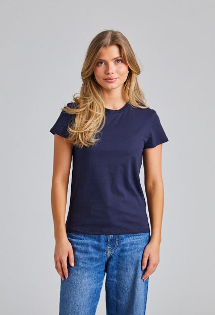Filippa K Soft Cotton Tee Navy 