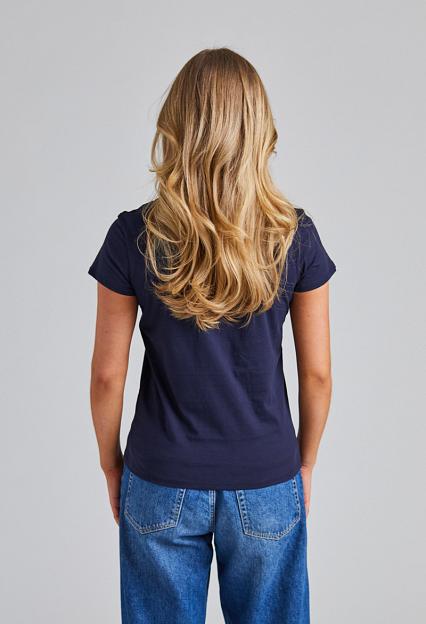 Filippa K Soft Cotton Tee Navy 