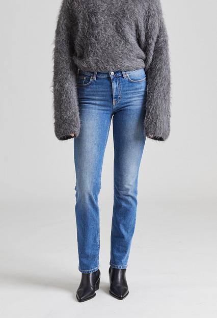 Filippa K Stella Jeans Long Mid Blue