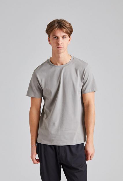 Filippa K Stretch Cotton Tee Dove Grey
