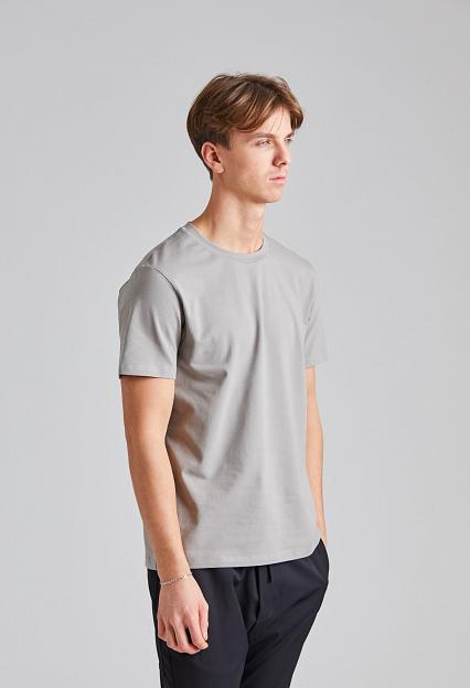 Filippa K Stretch Cotton Tee Dove Grey