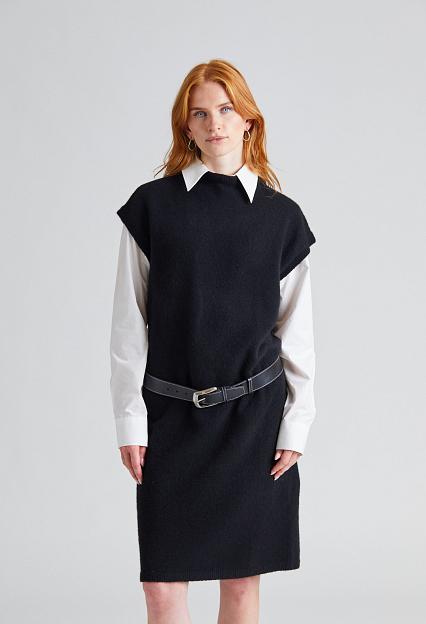 Filippa K Wool Yak Dress Black