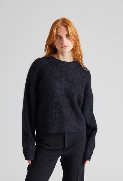Filippa K Fluffy Sweater Ink Black