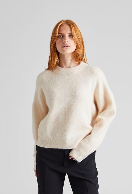 Filippa K Fluffy Sweater Canvas Beige