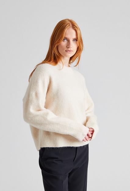 Filippa K Fluffy Sweater Canvas Beige