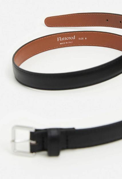 Flattered Babette Leather Black