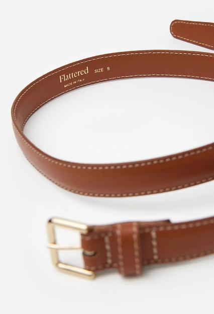 Flattered Barbara Belt Leather Cognac