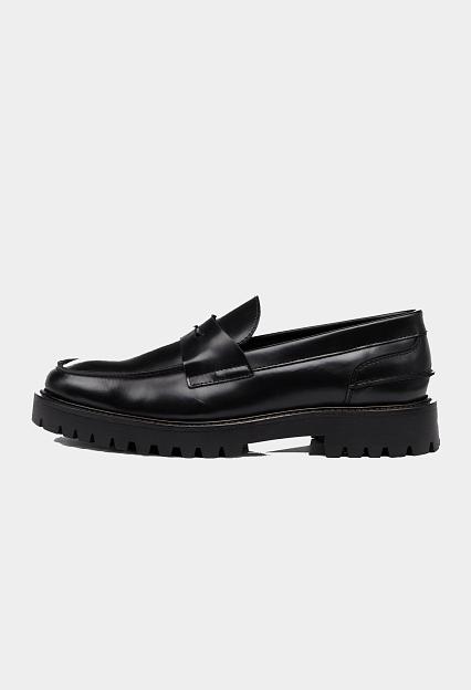 Garment Project Aron Penny Loafer Black