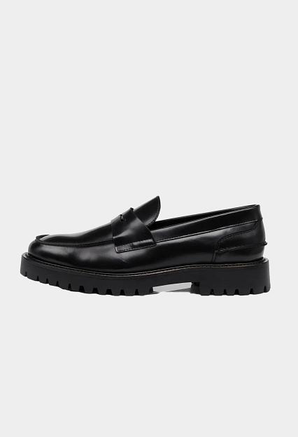 Garment Project Aron Penny Loafer Black