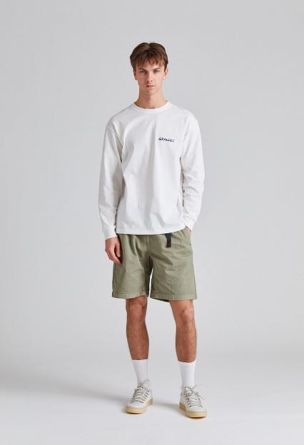 Gramicci Geared Up L/S Tee White