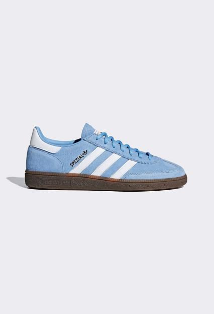 Adidas Handball Spezial W Lt Blue/White sneakers dame
