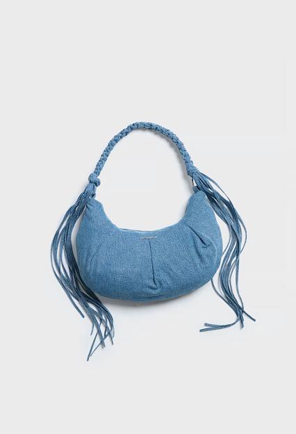 Holzweiler Cocoon Denim Small Bag Mid Blue