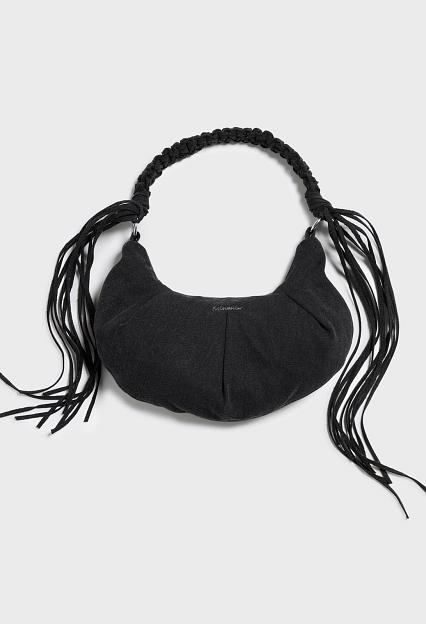 Holzweiler Cocoon Small Bag Black Washed 