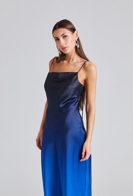 Holzweiler Eila Print Dress Dk Blue Mix 