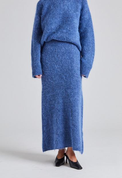 Holzweiler Fure Fluffy Skirt Blue