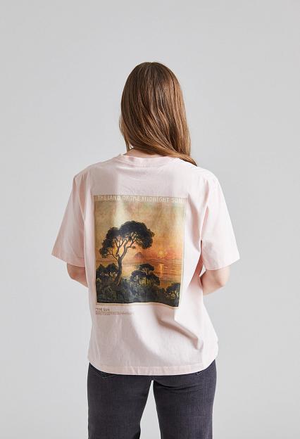 Holzweiler Kjerag National Tee Lt Pink