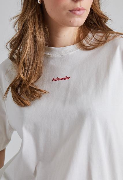 Holzweiler Kjerag National Tee White 