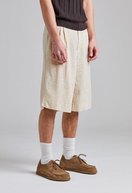 Holzweiler Lino Linen Mix Shorts Sand