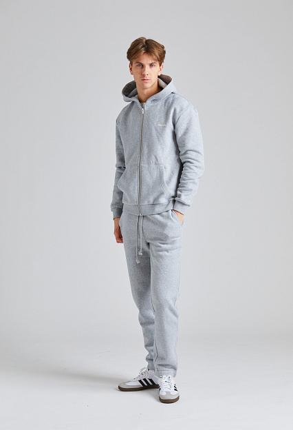 Holzweiler M Regular Zip Hoodie Grey Mix