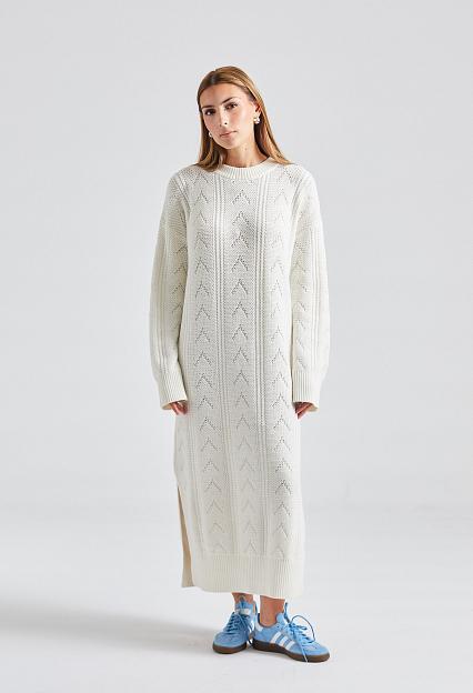 Holzweiler Serena Knit Dress White