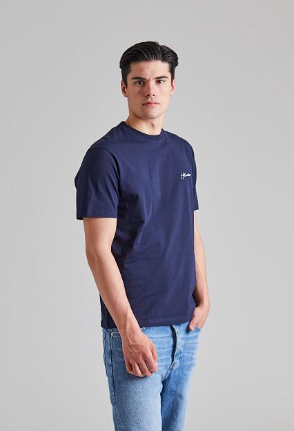 Holzweiler Tucker Embroidery Tee Navy