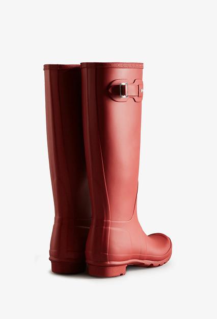 Hunter Womens Original Tall Boot Military Red