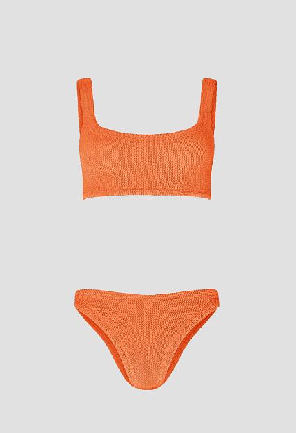 Hunza G Xandra Bikini Crinkle Orange