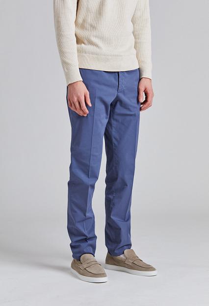 Incotex Royal Batavia Regular Fit Blu Avio