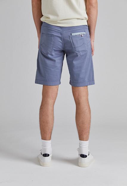 Jacob Cohën Nicolas Shorts Light Twill Blue