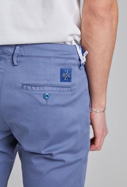 Jacob Cohën Bobby Chino Light Twill Blue