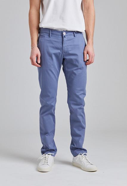 Jacob Cohën Bobby Chino Light Twill Blue