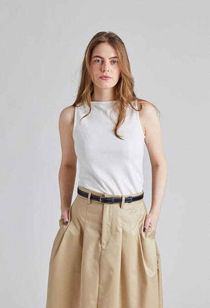 Julie Josephine Beatris Top White