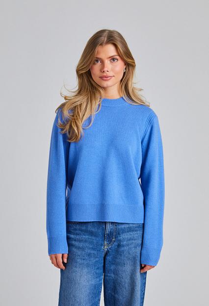 Julie Josephine Alma Sweater Ocean Blue